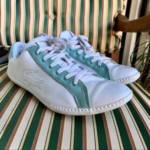 Lacoste sneakers vintage white shoes